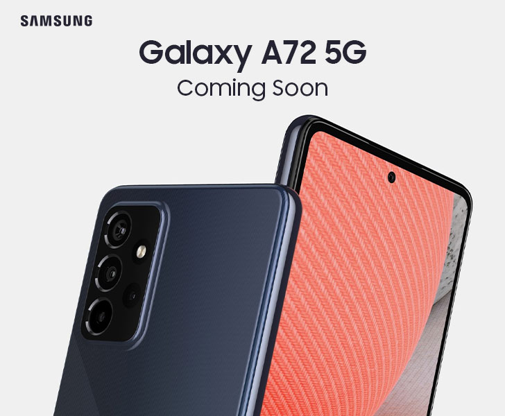 Điện thoại Samsung Galaxy A72 chính thức lộ diện