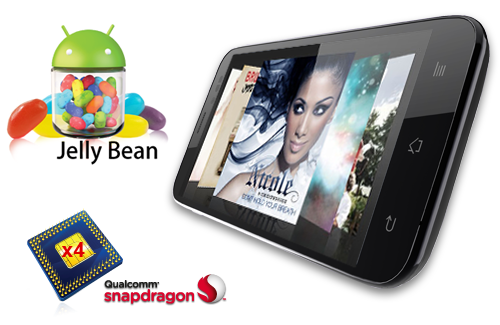 Điện thoại FPT V chạy Android 4.1 Jelly Bean