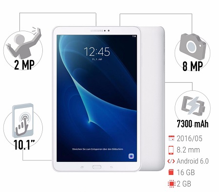 Samsung Tab A 10.1 - T585