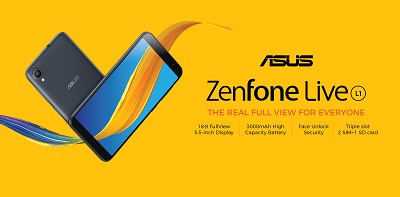 Điện thoại Asus Zenfone Live L1 Điện thoại Asus Zenfone Live L1