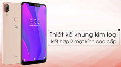 Thiết kế khung kim loại kết hợp với 2 mặt kính cao cấp.