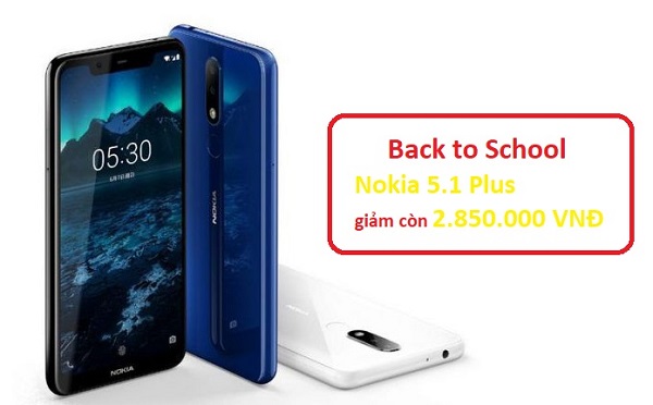 Điện thoại Nokia 5.1 Plus