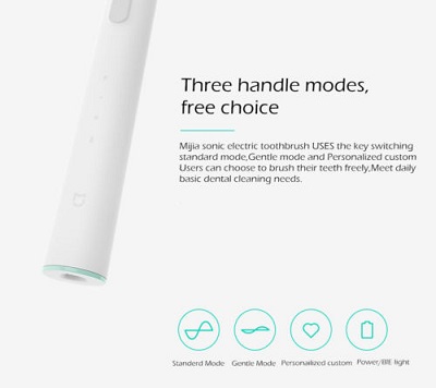 3 chế độ xử lý của bàn chải thông minh Eletric Toothbrush Xiaomi
