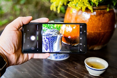 Camera chuyên nghiệp của điện thoại BlackBerry Evolve