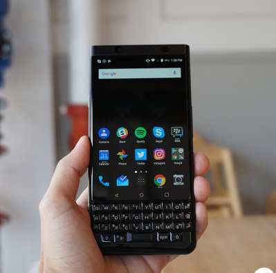 BlackBerry KeyOne Black Edition cho 1 màn hình hiển thị tốt