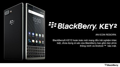 BlackBerry Key2 - Huyền Thoại Trở Lại