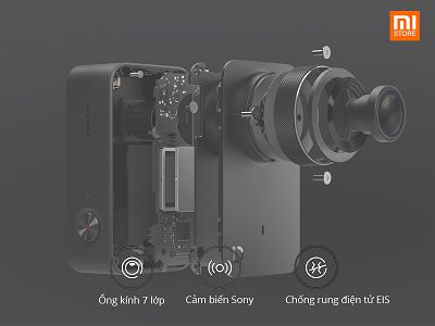 Camera hành trình Xiaomi Mi Action 4K