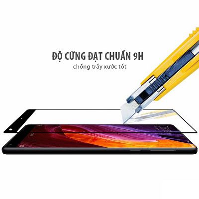 Dán Cường Lực Xiaomi Mi Mix 2 (3D) Full màn hình