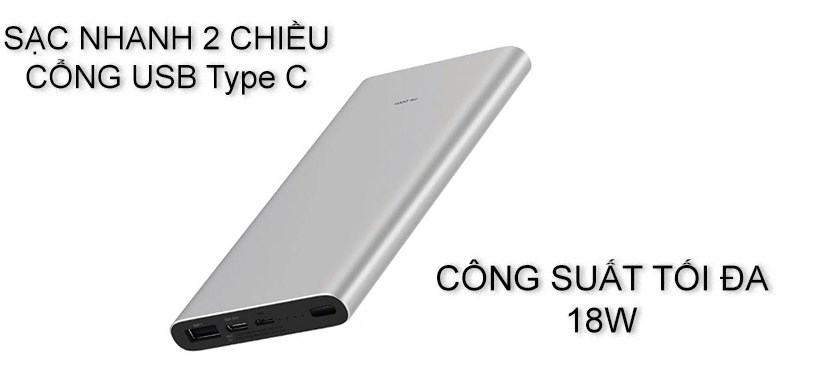 Sạc dự phòng Xiaomi 10000mAh