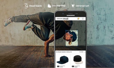 Tính năng Samsung Mall trên camera sau
