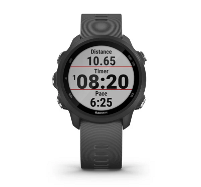 Màn hình với độ hiển thị vô cùng sắc nét trên Garmin Forerunner 245