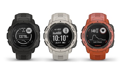 Đồng hồ thông minh Garmin Instinct ra mắt với 3 màu sắc khác nhau