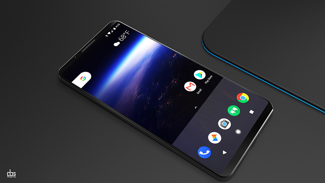 Cảm Ứng Cạnh Viền Trên Google Pixel 2