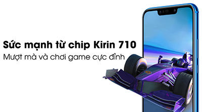 Sức mạnh từ chip Kirin 710
