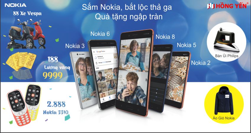 Chương trình ưu đãi Mua Nokia, Bắt lộc thả ga với tổng giá trị lên đến 66 tỷ đồng