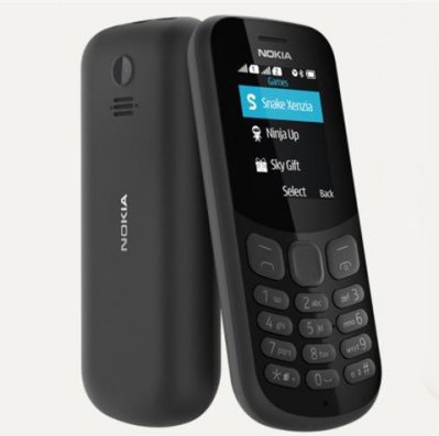 Thiết kế mới của Nokia 130 2017 được bo tròn cho cảm giác cầm nắm tốt hơn