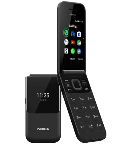 Tổng quan thiết kế của điện thoại Nokia 2720 Flip