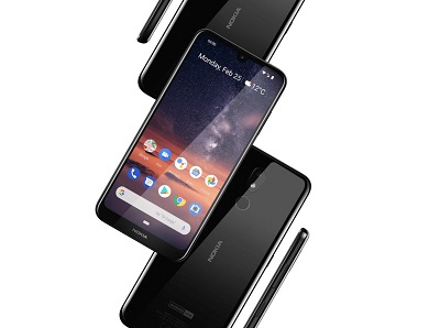 Camera trước và sau của điện thoại Nokia 3.2 2019