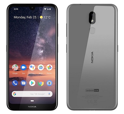 Tổng quan thiết kế chung của điện thoại Nokia 3.2 2019