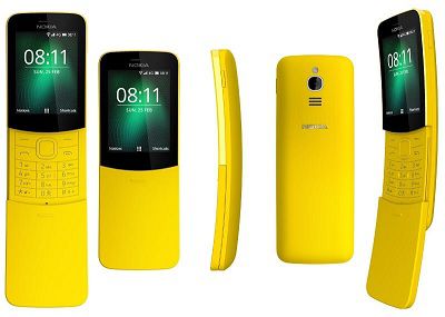 Nokia 8110 4G thiết kế lạ mắt, độc đáo