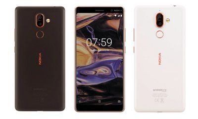 Thiết kế bắt mắt và sang trọng của Nokia 7 2018