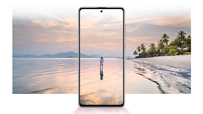 Màn hình Super AMOLED chuẩn điện ảnh trên điện thoại Samsung Galaxy Note 10 Lite