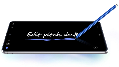 Bút S-Pen - Sử dụng hiệu quả hơn trong công việc trên điện thoại Samsung Galaxy Note 10 Lite