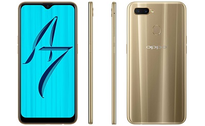 Tổng quan thiết kế chung của điện thoại Oppo A7