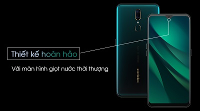 Tổng quan thiết kế chung của điện thoại Oppo F11