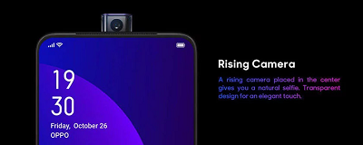 Camera selfie điểm nhấn đặc trưng trên điện thoại Oppo F11 Pro