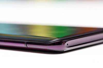 Thiết kế tinh tế từng chi tiết trên Oppo Find X.