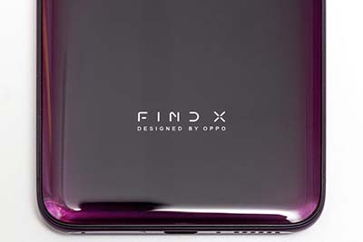 Thiết kế tinh tế từng chi tiết trên Oppo Find X.