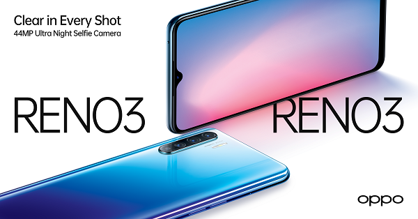 Điện thoại Oppo Reno 3 chính hãng