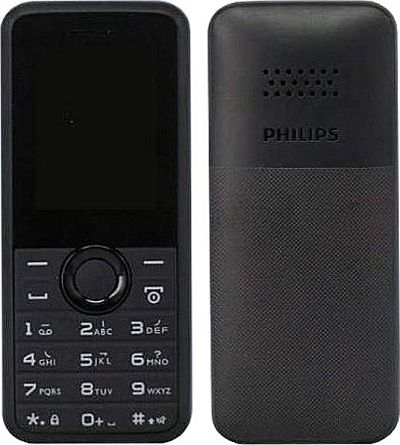 Thiết kế của điện thoại Philips E106.