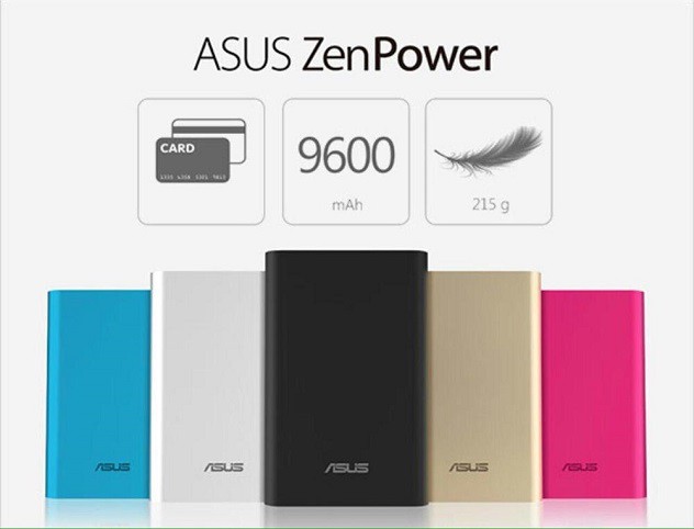 Asus Zenpower 9600 mAh (3) Asus Zenpower với kiểu dáng trẻ trung và tương thích nhiều thiết bị