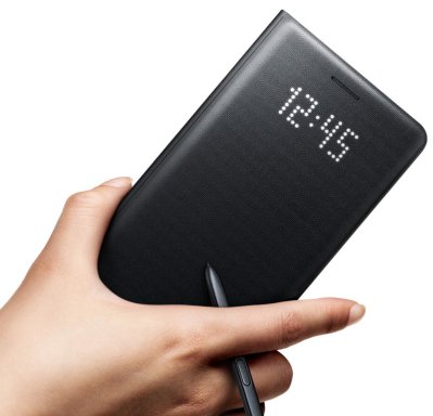 Bao Da LED View Samsung Galaxy Note 8 được sản xuất tại nhà máy Samsung được thiết kế bằng chất liệu da cao cấp