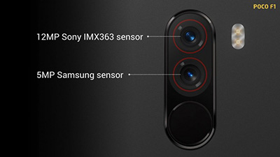 Camera kéo IMX63 của Sony và Sensor của Samsung.