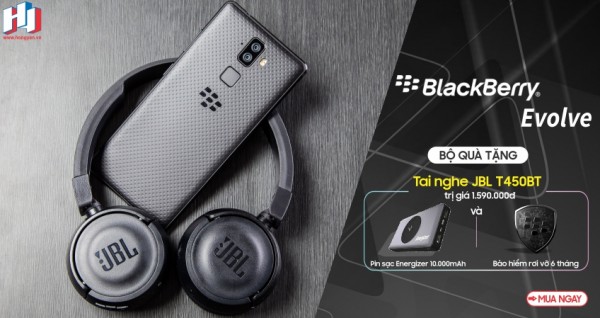 Blackberry Evovle tặng bộ quà trị giá 2,5 triệu