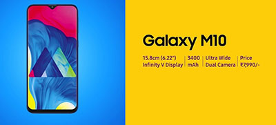 Samsung Galaxy M10 chính thức ra mắt