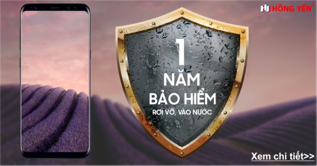 Tặng gói bảo hiểm tại nạn bất ngờ cho samsung galaxy s8 vs s8 plus