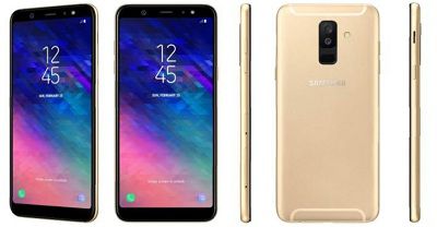 Samsung Galaxy A6 Plus với những góc bo cong mềm mại và uyển chuyển