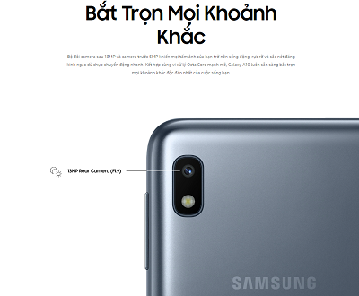 Bắt trọn mọi khoảnh khắc trên Samsung Galaxy A10