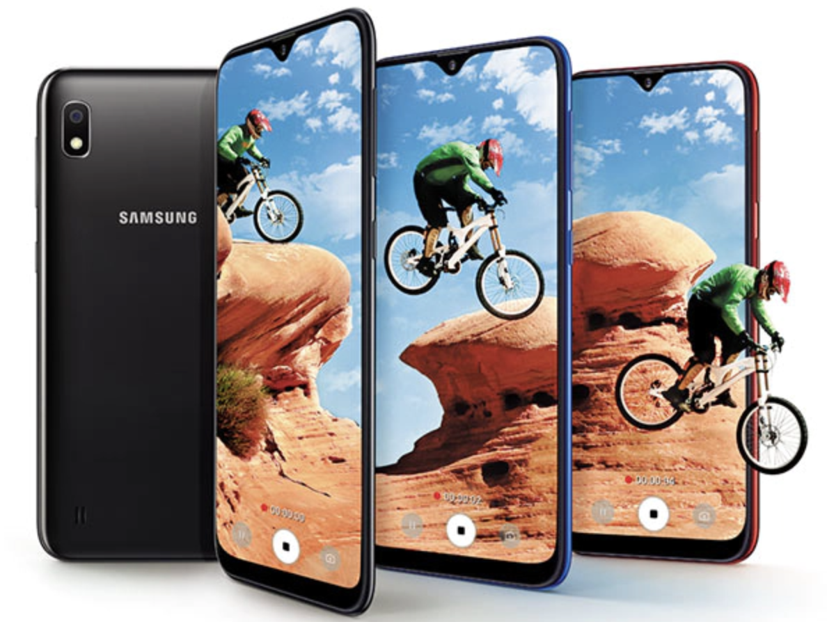 Samsung Galaxy A10 ra mắt tại MWC 2019.