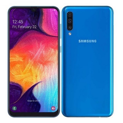 Điện thoại Samsung Galaxy A50 với tổng quan thiết kế sang trọng