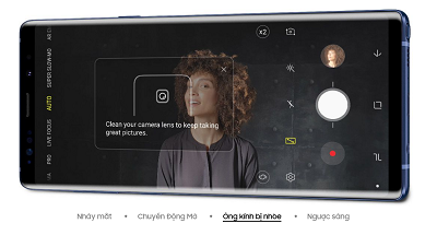 Tính năng nhận diện ảnh lỗi trên điện thoại Samsung Galaxy Note 9