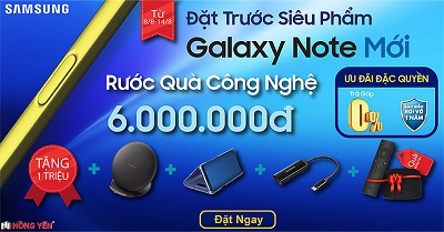 Điện thoại Samsung Galaxy Note 9 Điện thoại Samsung Galaxy Note 9
