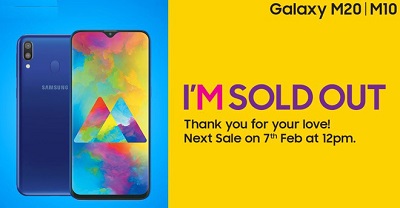 Điện thoại Samsung Galaxy M20