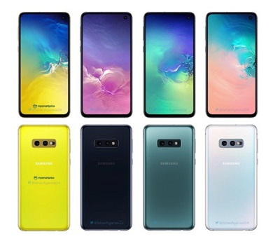 Khá nhiều màu sắc được kết hợp trên điện thoại Samsung Galaxy S10e