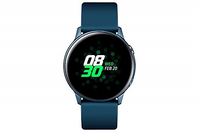 Màn hình hiển thị sắc nét với công nghệ AMOLED trên Smartwatch Samsung Galaxy Watch Active