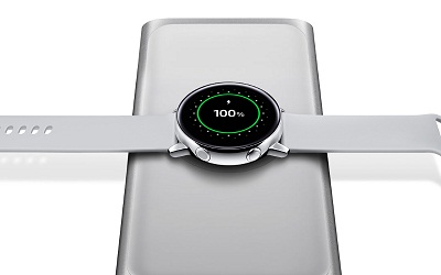 Tính năng sạc không dây trên đồng hồ thông minh Samsung Galaxy Watch Active